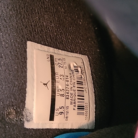 Nike Air Jordan II 2 Retro Radio Raheem High Top Basketball Sneakers Men's 9.5 - Picture 10 of 16